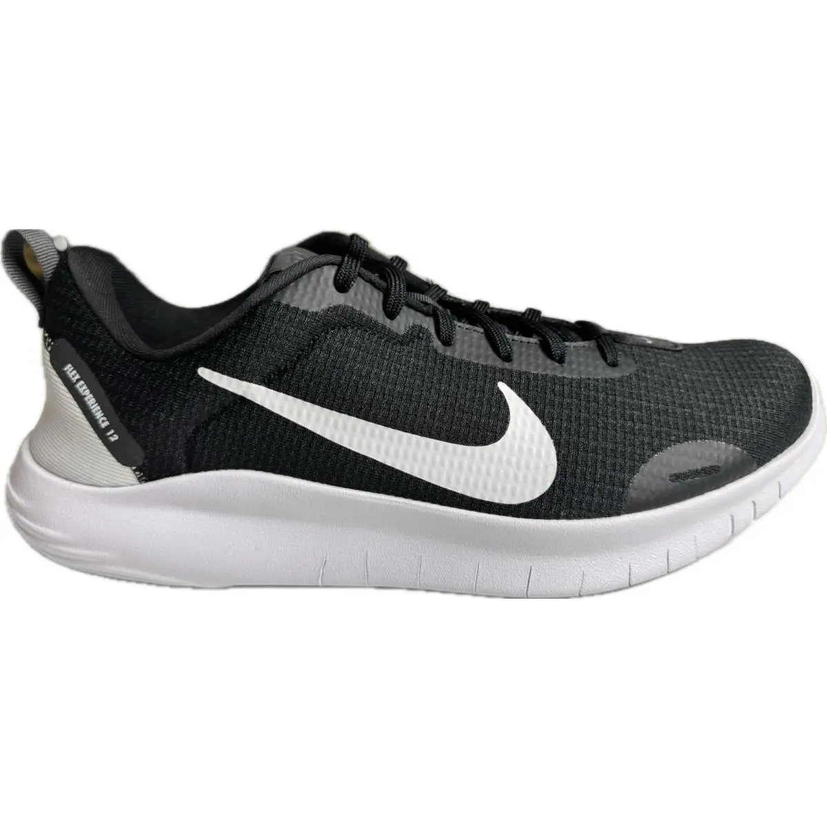 Nike shoes - Nike Flex Experience Run 12 - DV0740-004 - Black/White-Dk Smoke grey 8