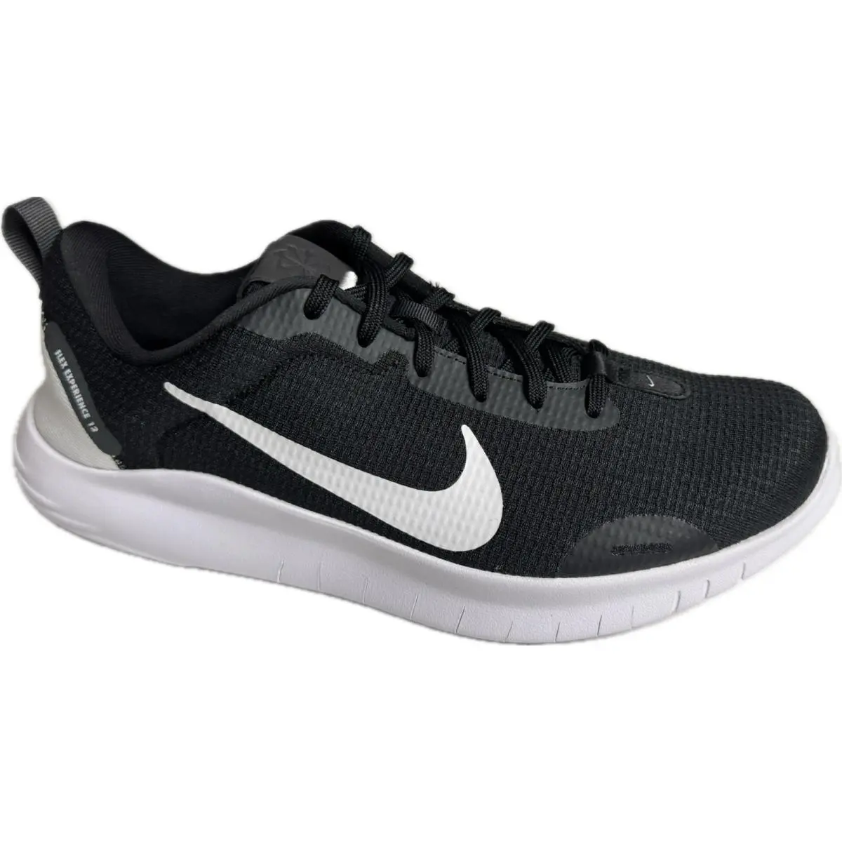 Nike shoes - Nike Flex Experience Run 12 - DV0740-004 - Black/White-Dk Smoke grey 7