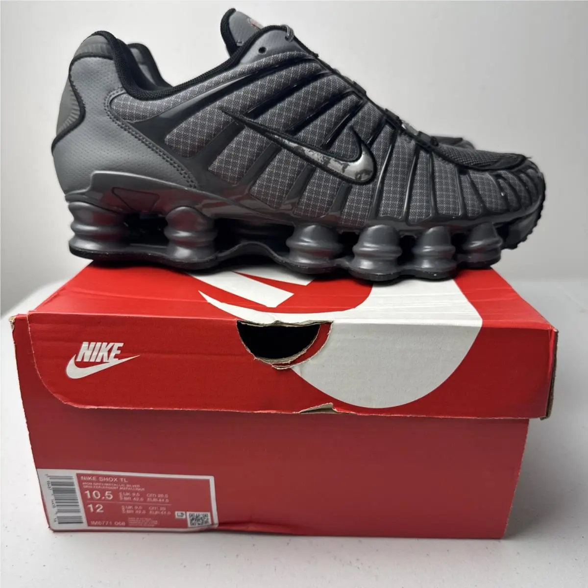 Nike shoes - Nike Shox TL - Shox - IM6771-068 - Iron Grey Black (UPC: 0198487144581) 0