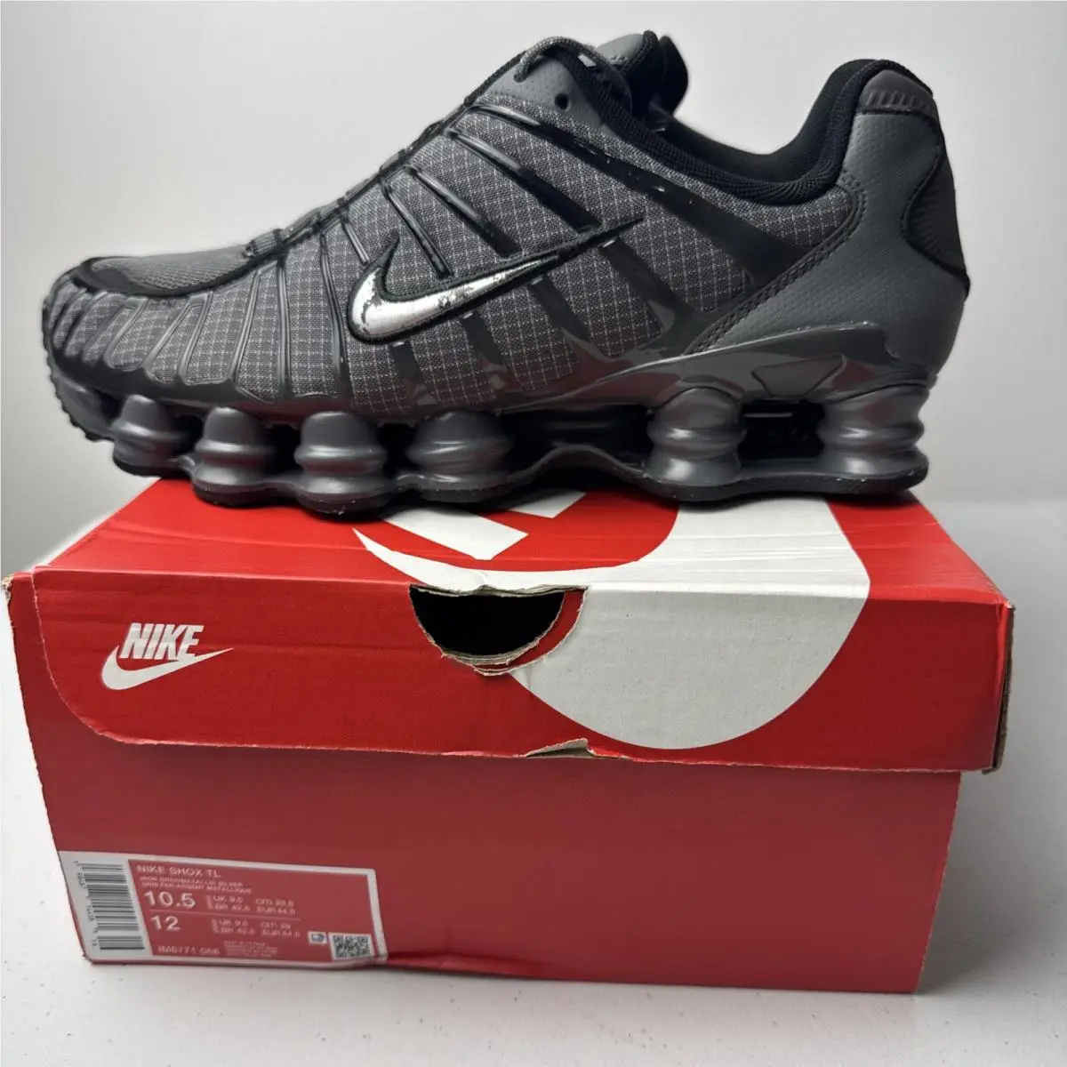 Nike shoes - Nike Shox TL - Shox - IM6771-068 - Iron Grey Black (UPC: 0198487144581) 1