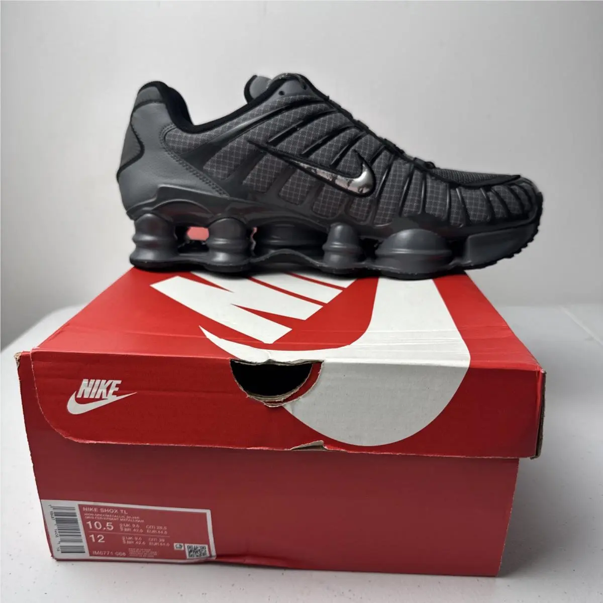 Nike shoes - Nike Shox TL - Shox - IM6771-068 - Iron Grey Black (UPC: 0198487144581) 3