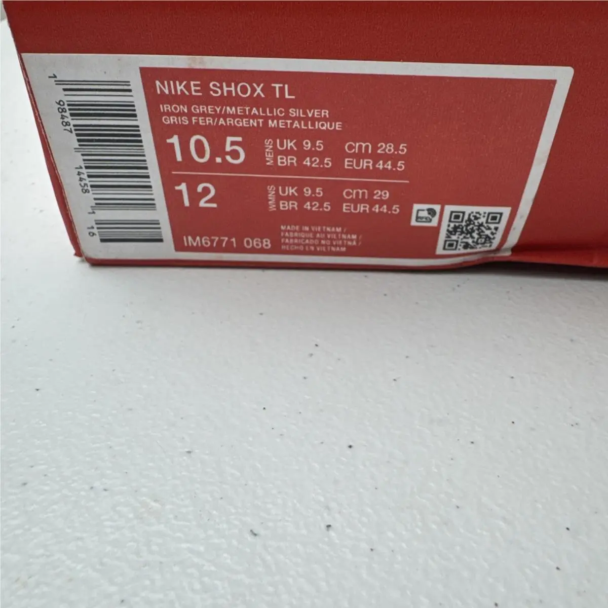 Nike shoes - Nike Shox TL - Shox - IM6771-068 - Iron Grey Black (UPC: 0198487144581) 12