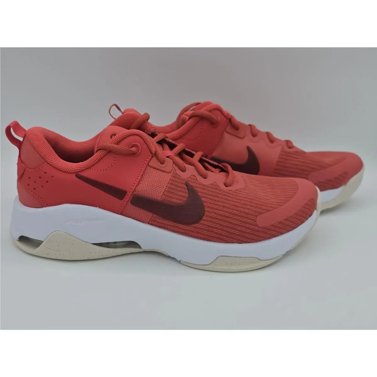 Nike Zoom Bella 6 Women`s Mesh Sneakers Adobe Dark Team Red DR5720-602 2025