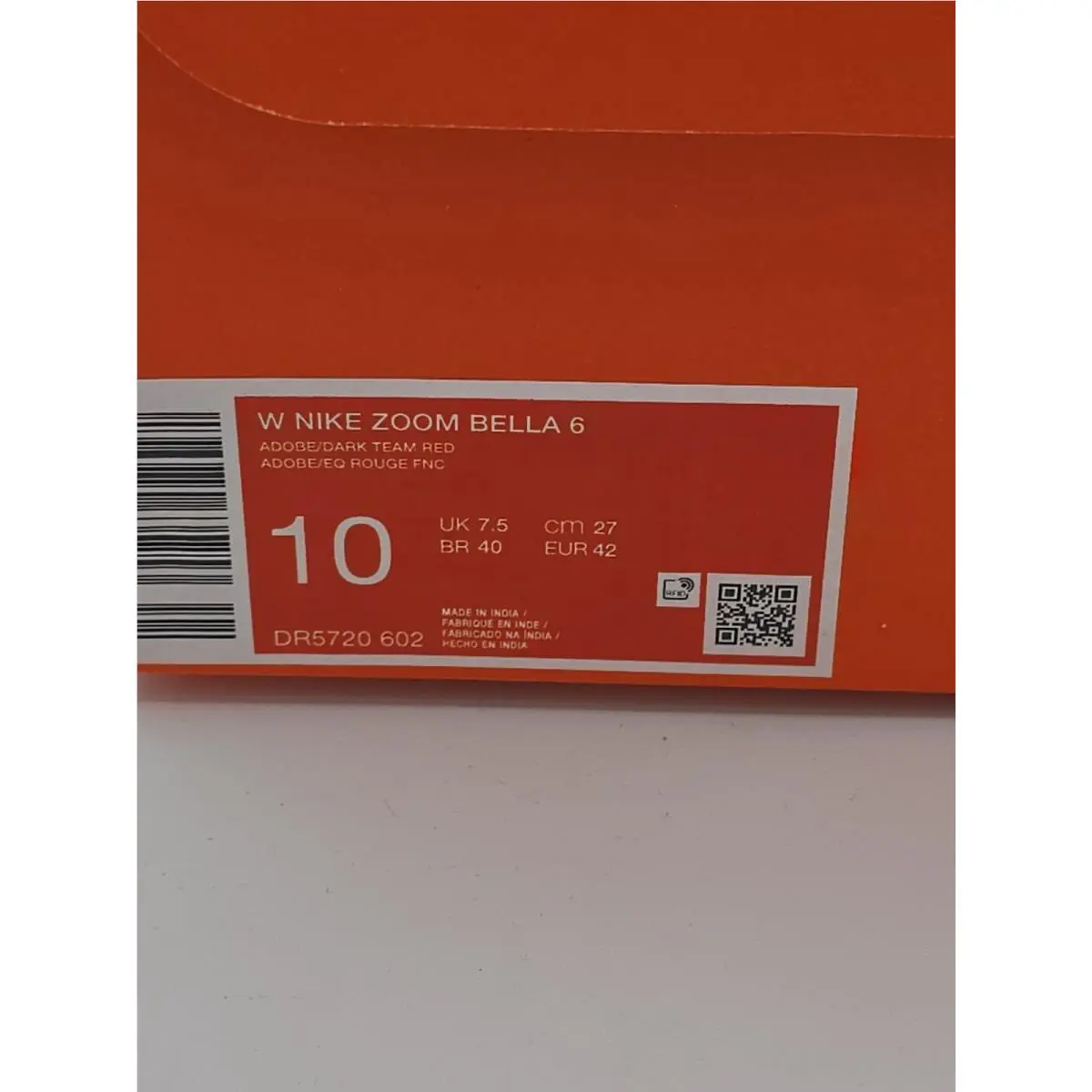 Nike shoes - Nike Zoom Bella 6 - Zoom Bella - DR5720-602 - Adobe, Dark Team Red 20