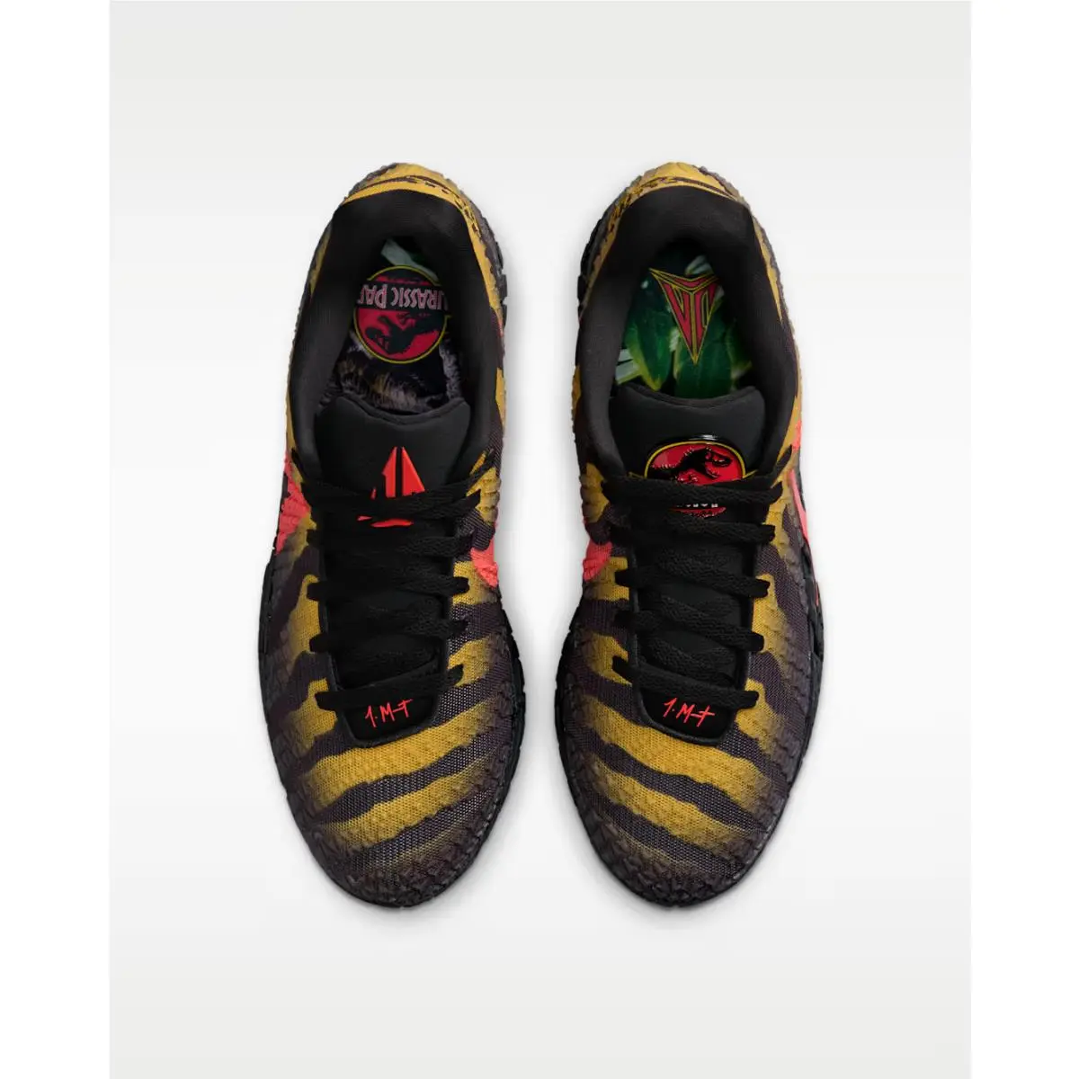 Nike shoes - Nike JA 3 - IU7240-001 - Anthracite/Bright Crimson-Yellow Ochre 2