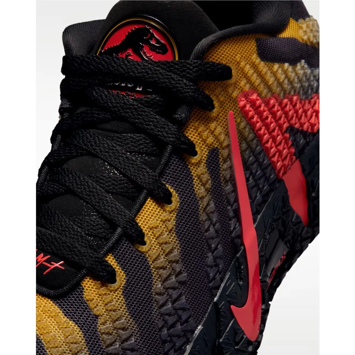 Nike shoes - Nike JA 3 - IU7240-001 - Anthracite/Bright Crimson-Yellow Ochre 5