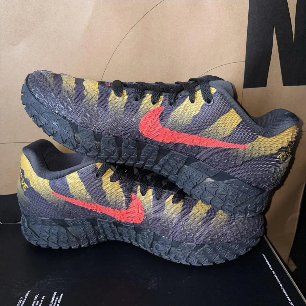 Nike shoes - Nike JA 3 - IU7240-001 - Anthracite/Yellow Ochre/Bright Crimson 1