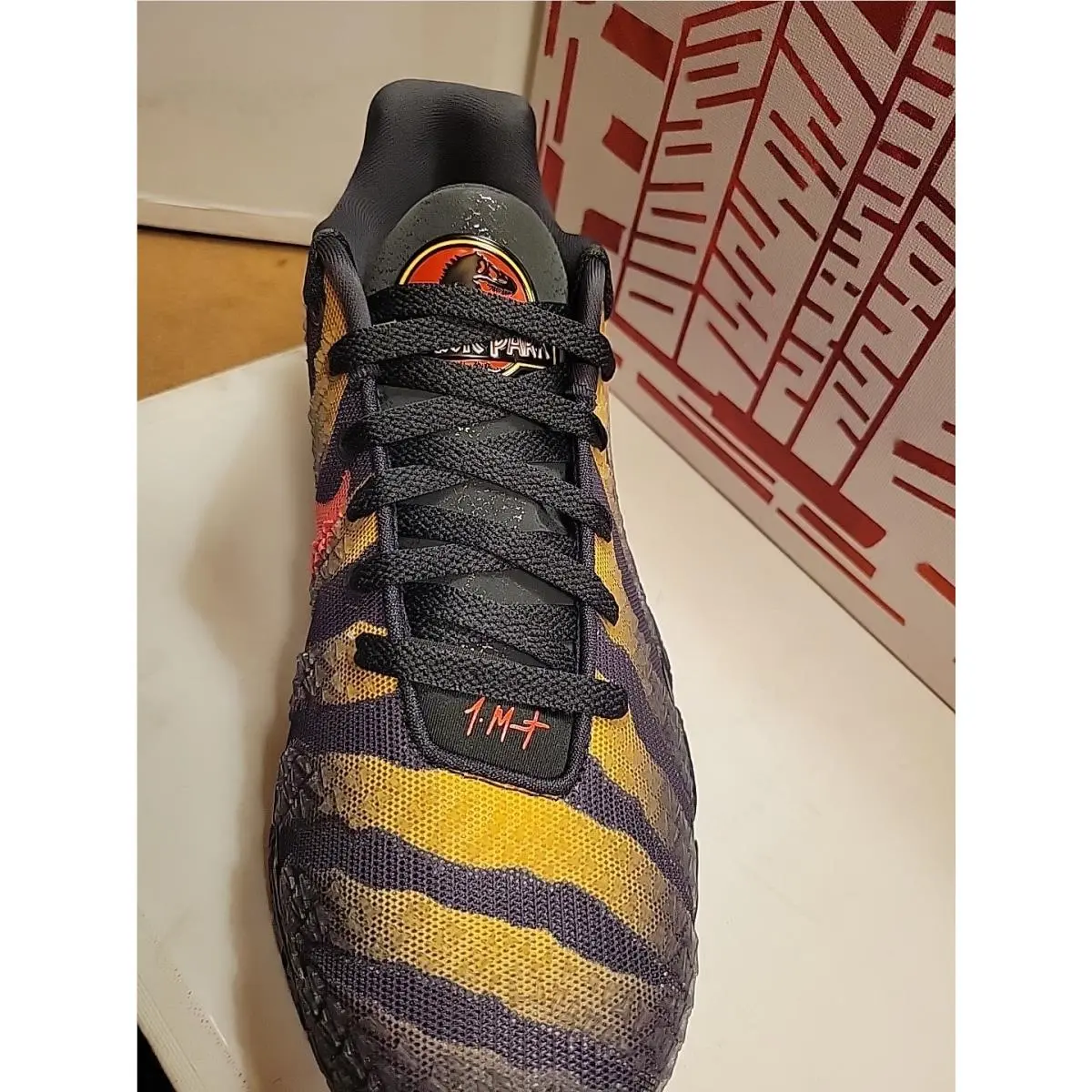 Nike shoes - Nike JA 3 - IU7240-001 - Anthracite/Yellow Ochre/Bright Crimson 11