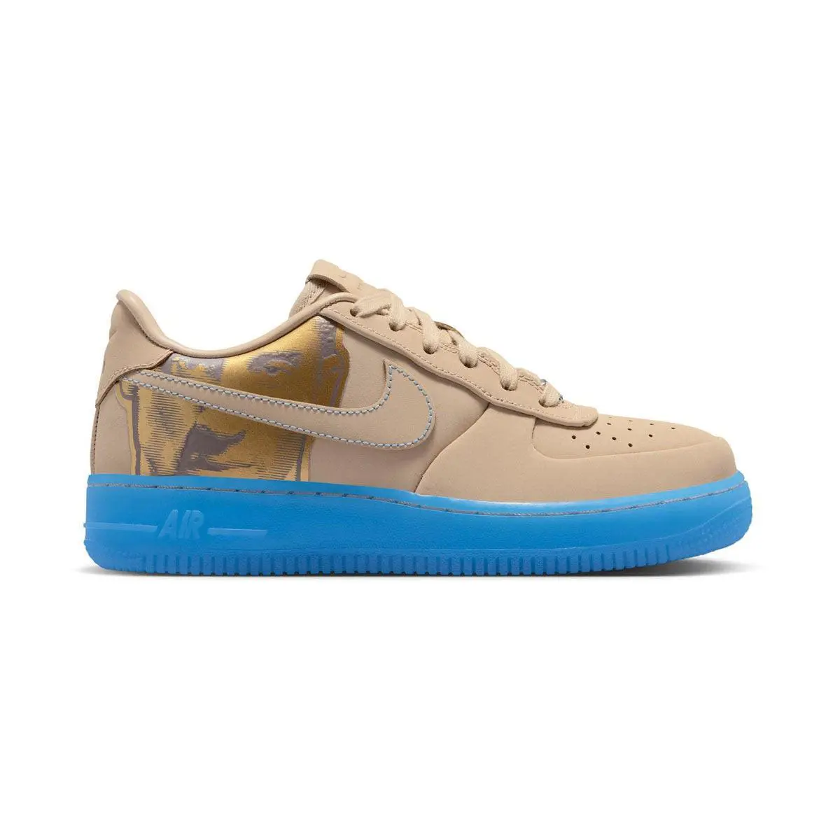Nike shoes - IQ4936200 - IQ4936-200 - LINEN/LINEN-UNIVERSITY BLUE (UPC: 198727449124) 1