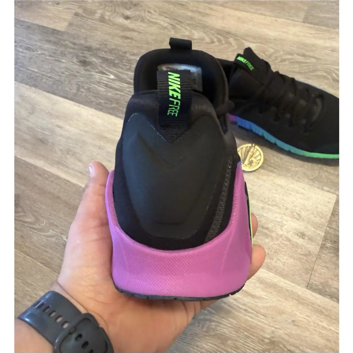 Nike shoes - Nike Free Metcon 6 - Free Metcon - FJ7127-005 - Black / Purple / Blue / Green (UPC: 198482723828) 0