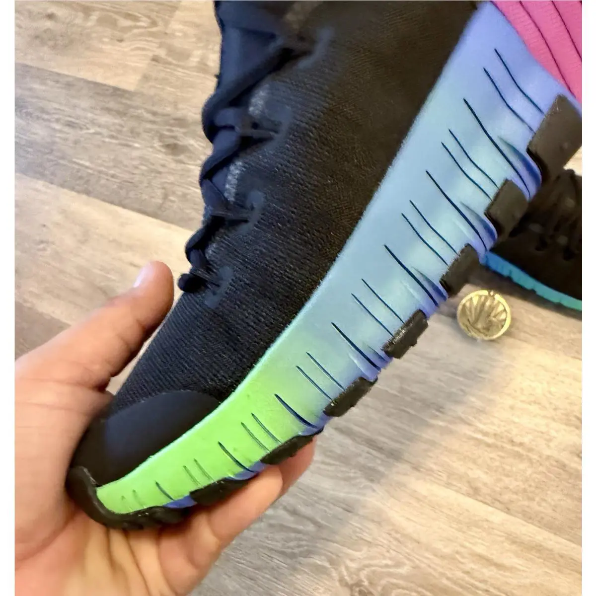 Nike shoes - Nike Free Metcon 6 - Free Metcon - FJ7127-005 - Black / Purple / Blue / Green (UPC: 198482723828) 2