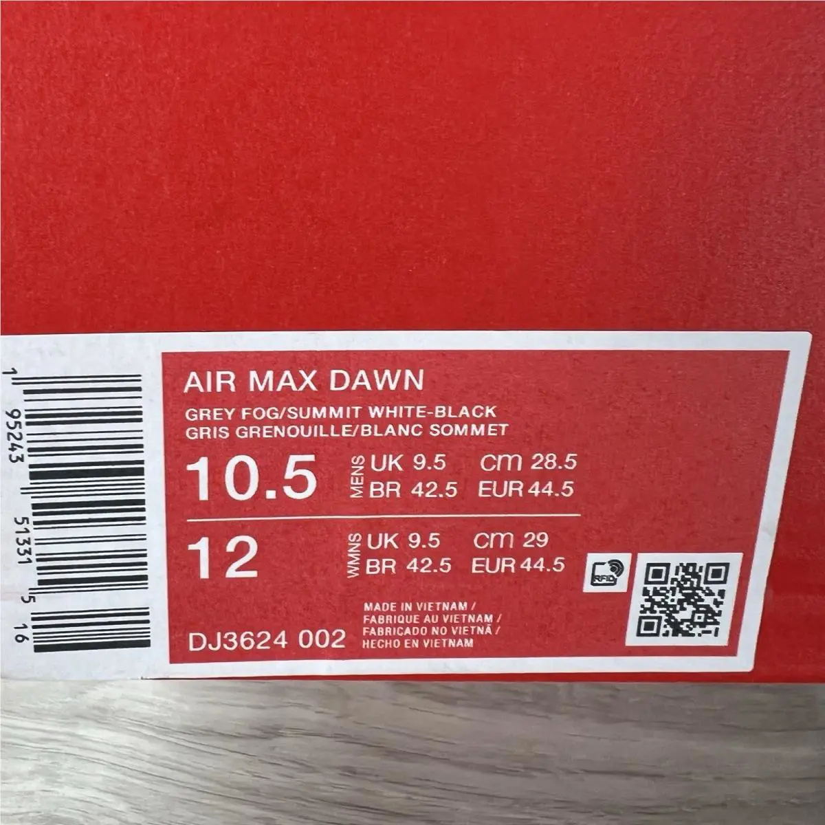 Nike shoes - Nike Air Max Dawn - Air Max Dawn - Dj3624 - Gray 6