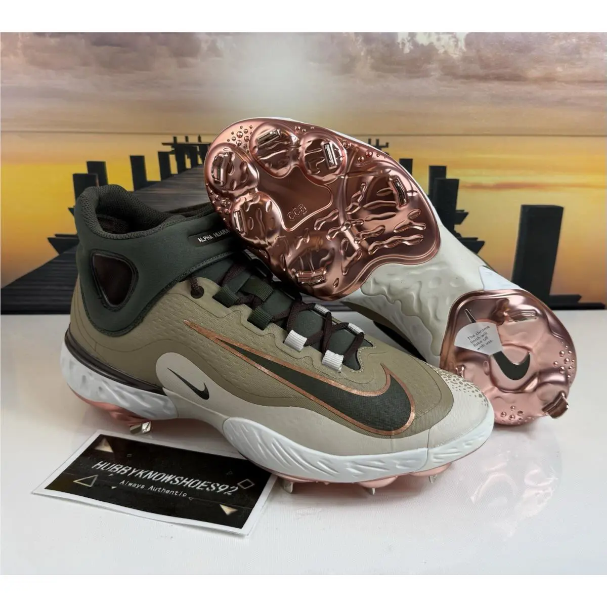 Nike shoes - Nike Alpha Huarache - Alpha Huarache - FZ7344-200 - Green 0
