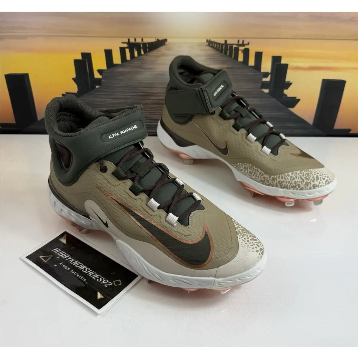 Nike shoes - Nike Alpha Huarache - Alpha Huarache - FZ7344-200 - Green 3