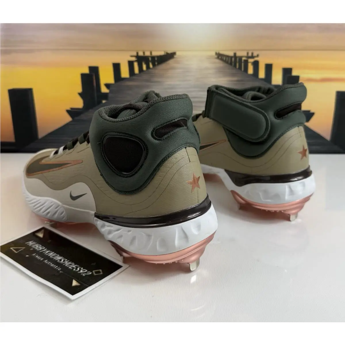 Nike shoes - Nike Alpha Huarache - Alpha Huarache - FZ7344-200 - Green 4