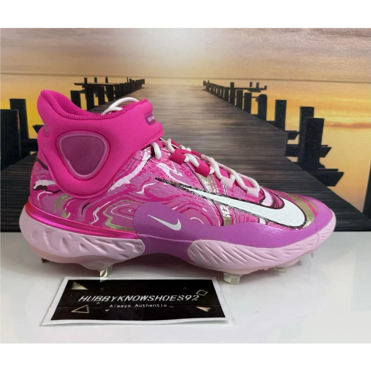 Nike shoes - Nike Alpha Huarache - Alpha Huarache - FZ7344-600 - Pink 4