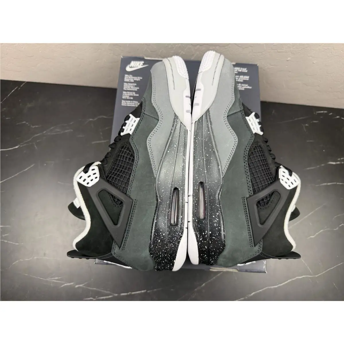 Nike shoes - Air Jordan 4 - Air - FQ8138-002 - Black 8