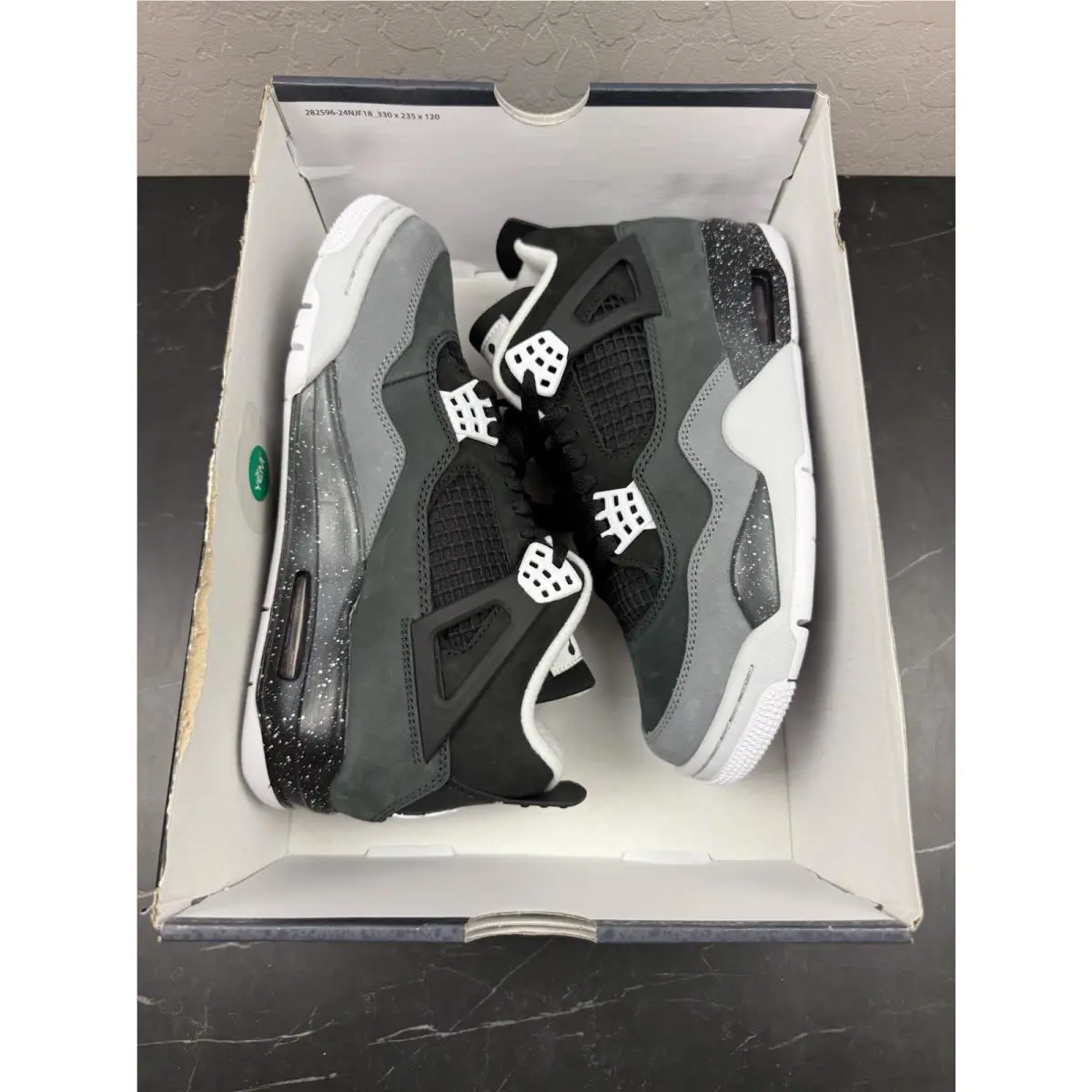Nike shoes - Air Jordan 4 - Air - FQ8138-002 - Black 0