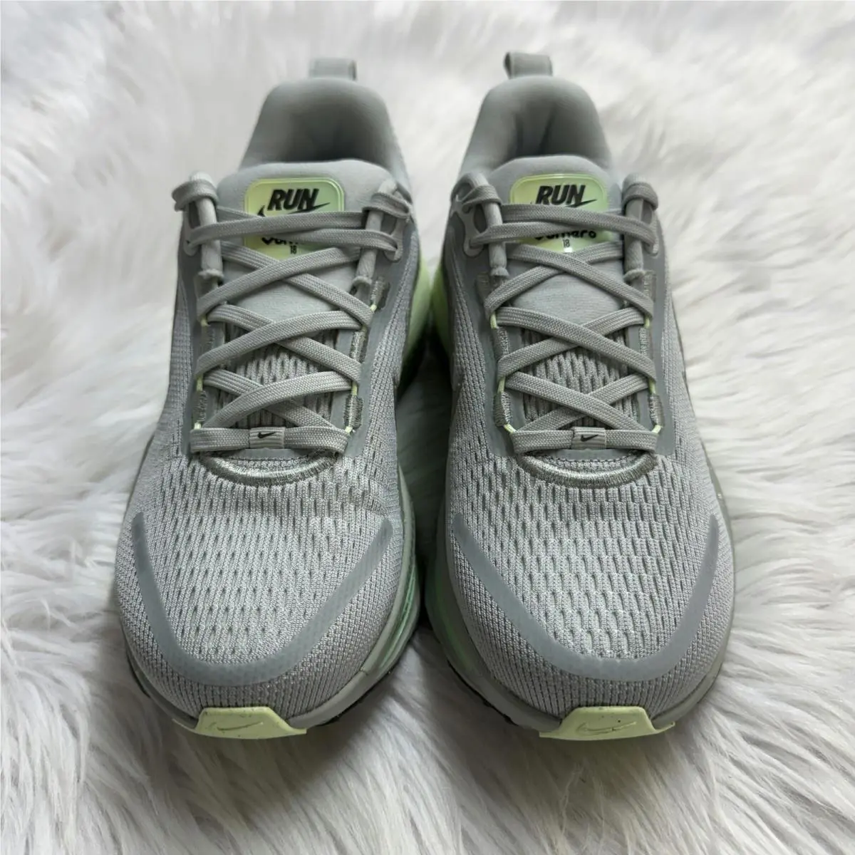 Nike shoes - Vomero 18 Light Silver Barely Volt Olive - HM6803-002 - Gray 7