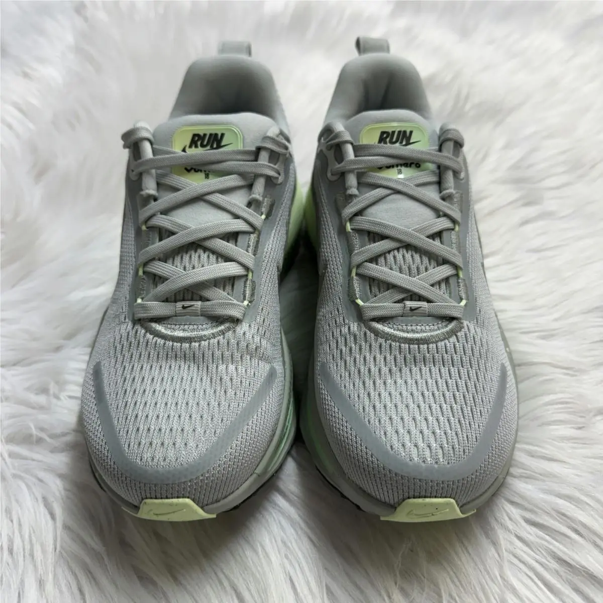 Nike shoes - Vomero 18 Light Silver Barely Volt Olive - HM6803-002 - Gray 7
