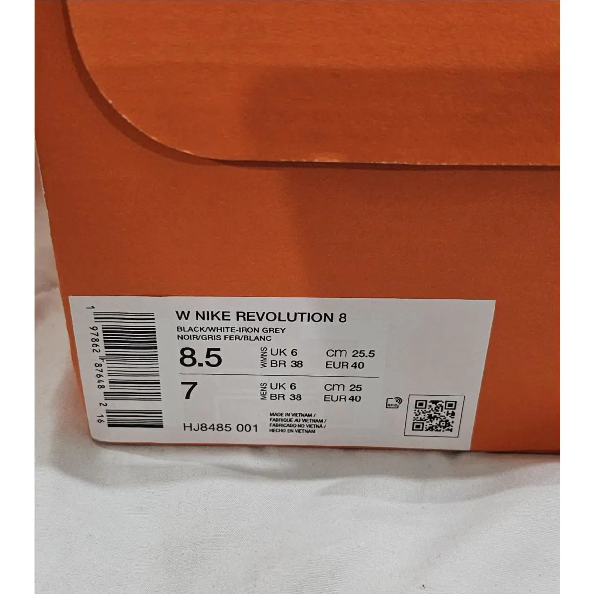 Nike shoes - Nike Revolution 8 - Revolution - HJ8484-001 - Black 3
