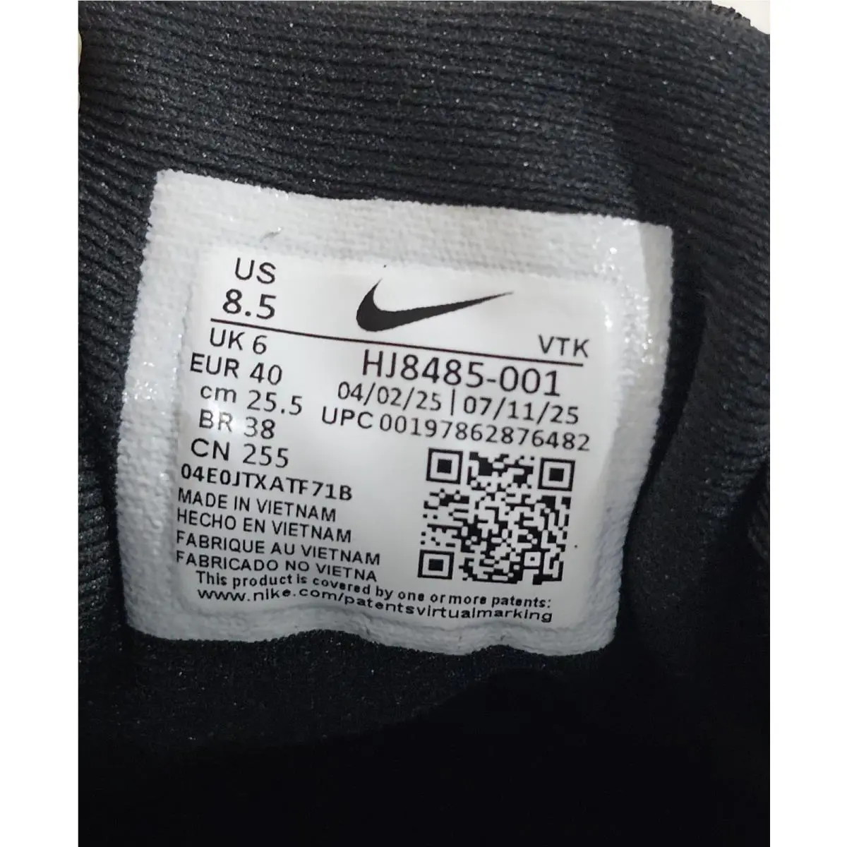 Nike shoes - Nike Revolution 8 - Revolution - HJ8484-001 - Black 5