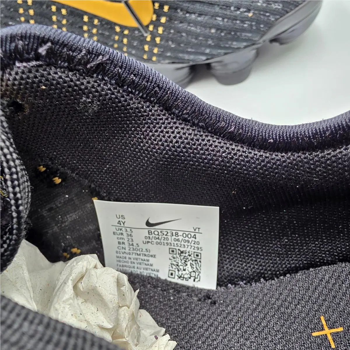 Nike shoes - Nike Air VaporMax Flyknit 3 - Black 3