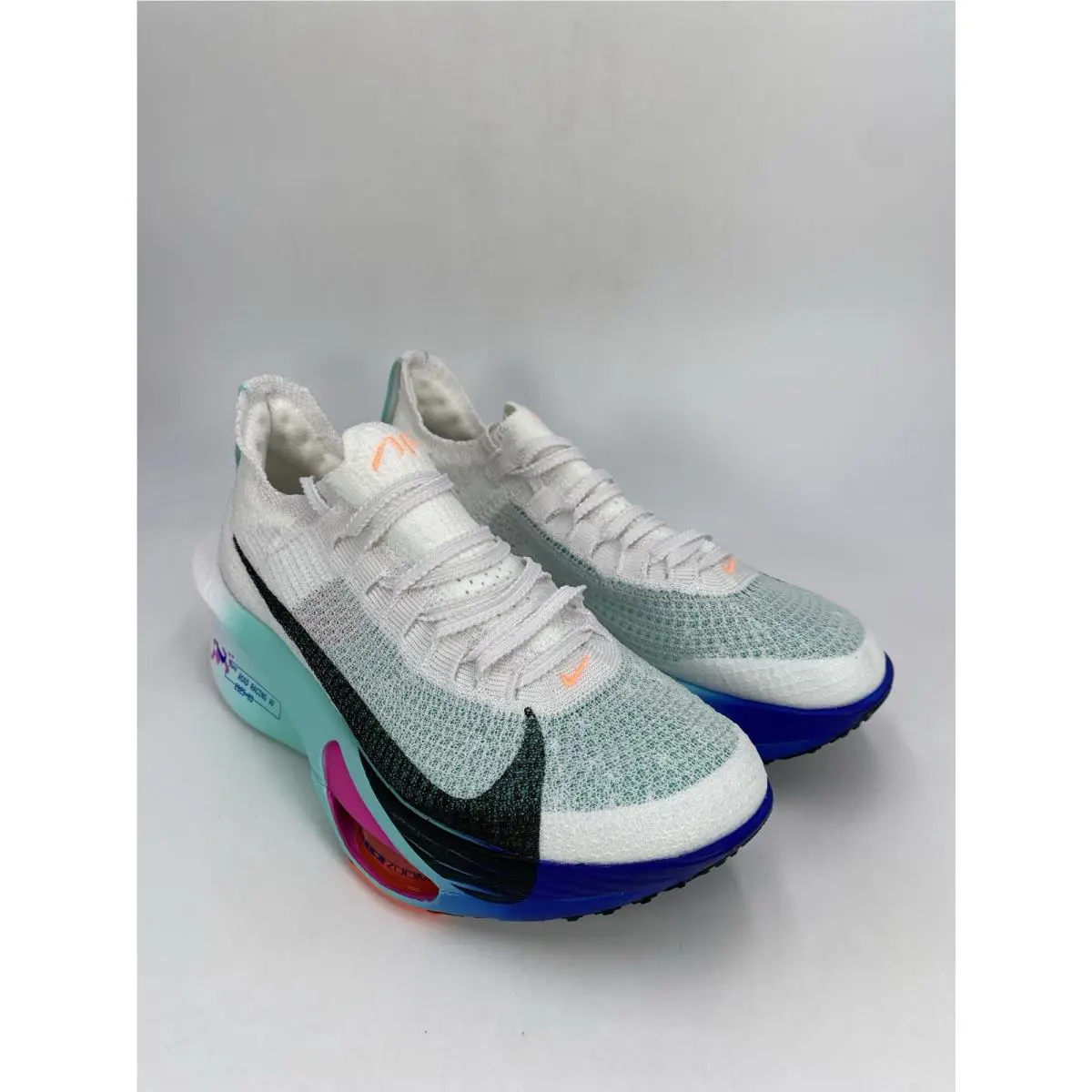 Nike shoes - Nike Air Zoom Alphafly NEXT% 3 - FD8315 104 - White/Black-Hyper Turq-Concord (UPC: 198486774543) 3