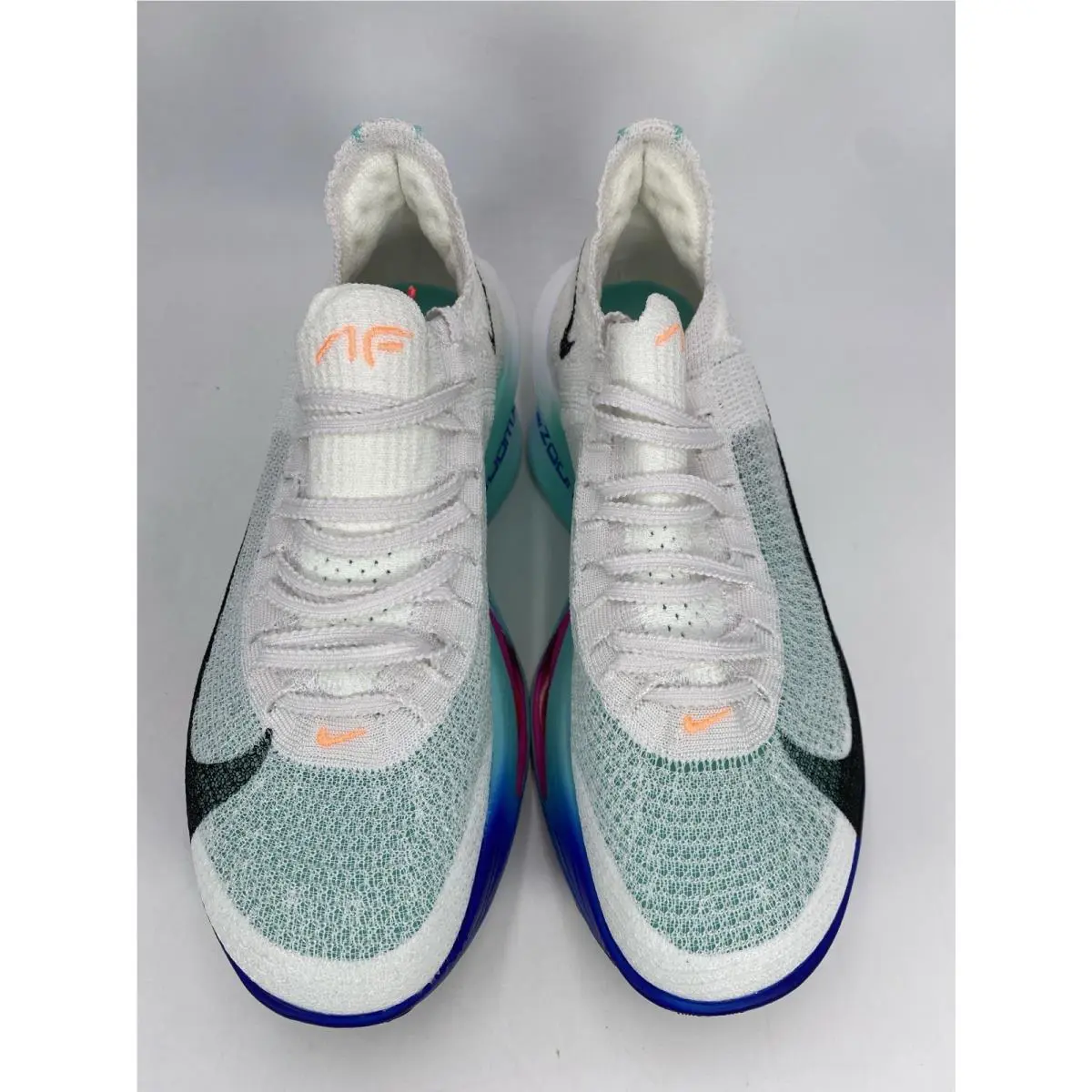 Nike shoes - Nike Air Zoom Alphafly NEXT% 3 - FD8315 104 - White/Black-Hyper Turq-Concord (UPC: 198486774543) 4