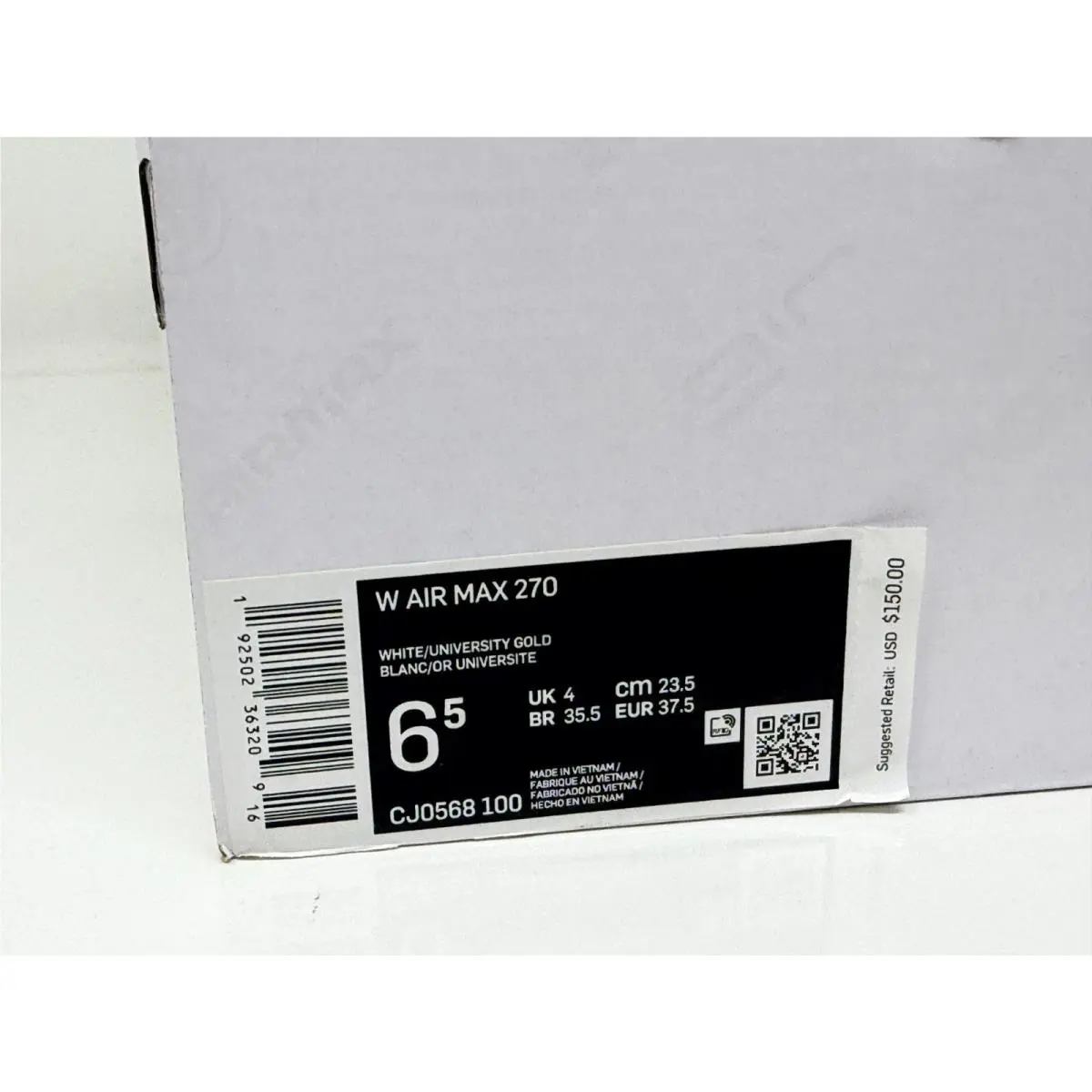 Nike shoes - Air Max 270 - Air Max - White (UPC: 192502363209) 5