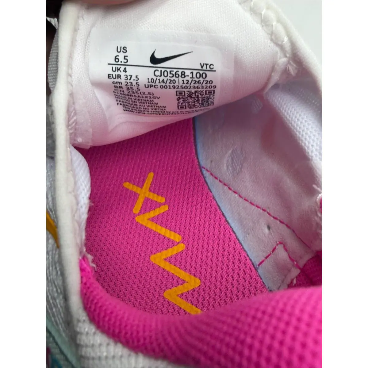Nike shoes - Air Max 270 - Air Max - White (UPC: 192502363209) 3