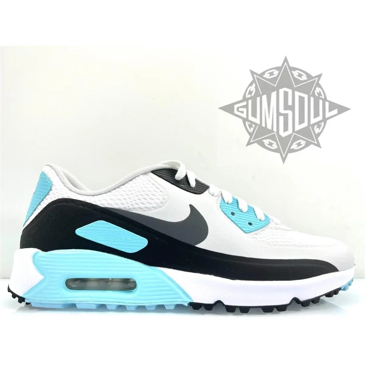 Nike Air Max 90 G Golf White Dark Grey Copa CU9978 110 sz 8