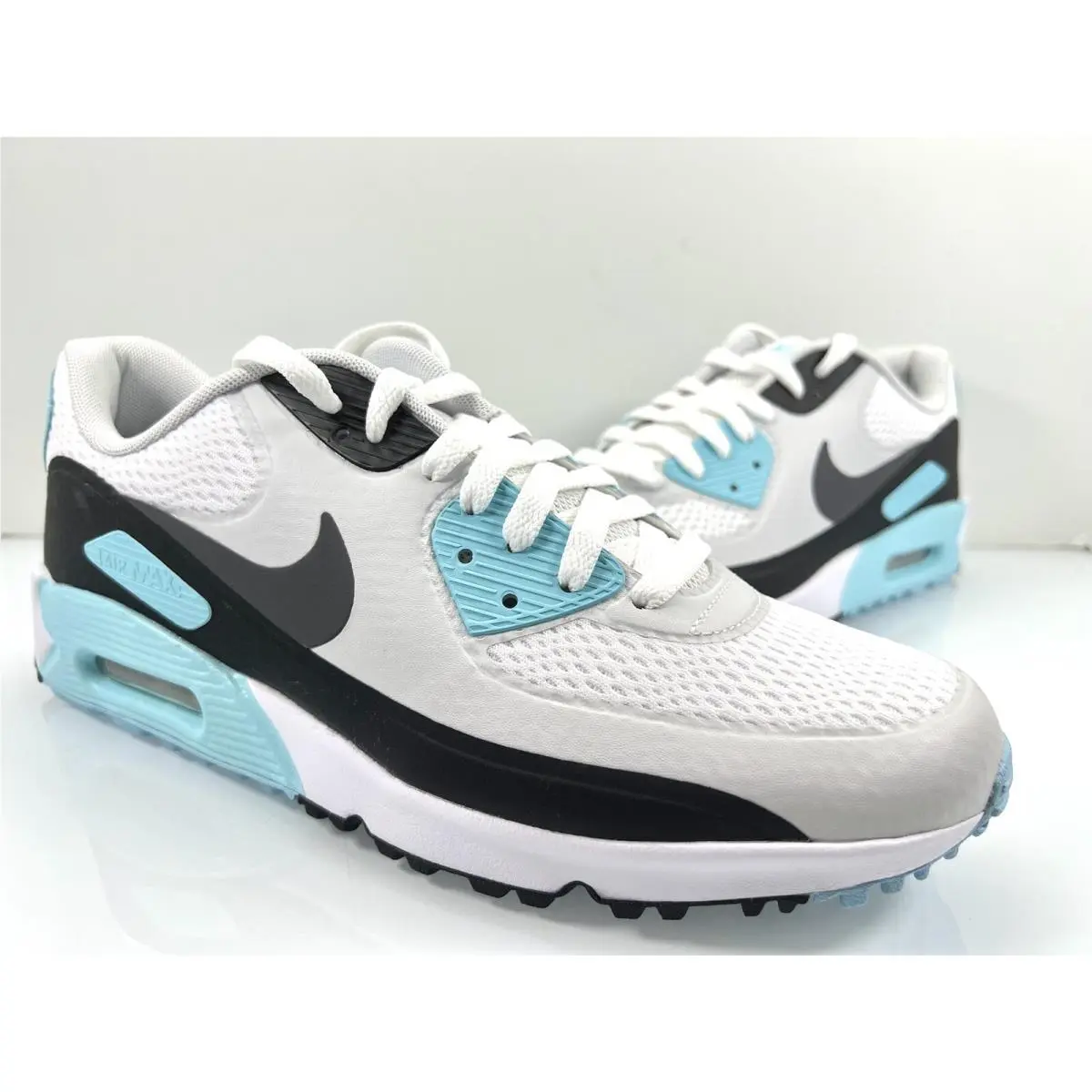 Nike shoes - Nike Air Max 90 Golf - CU9978-110 - White/Dark Grey-Copa 0