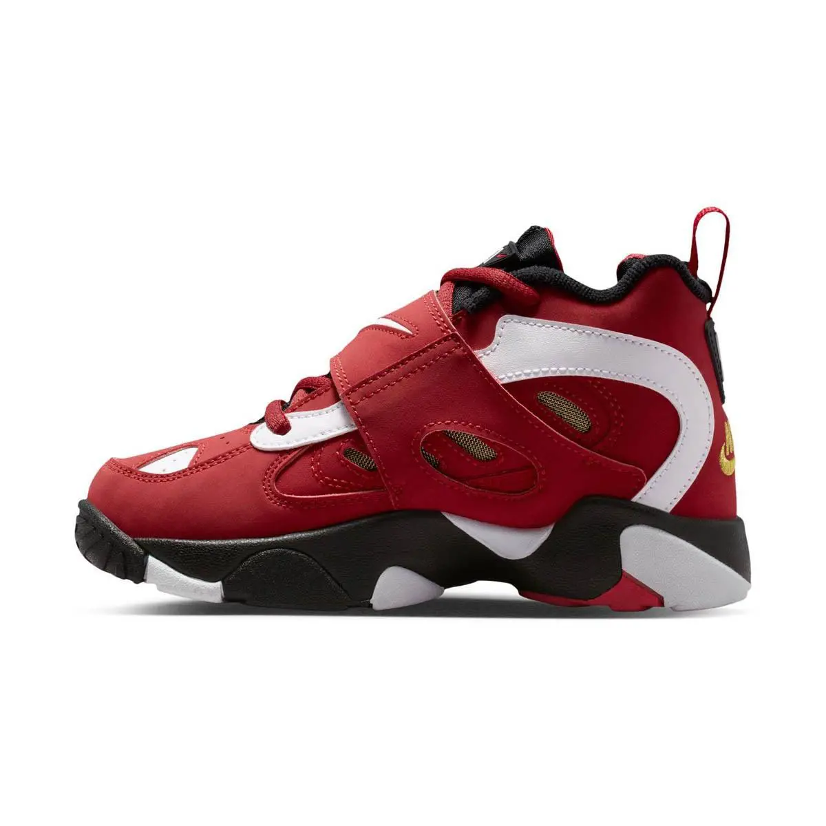 Nike shoes - PRIME RED/WHITE-BLACK-METALLIC GOLD (UPC: 198730741017) 1