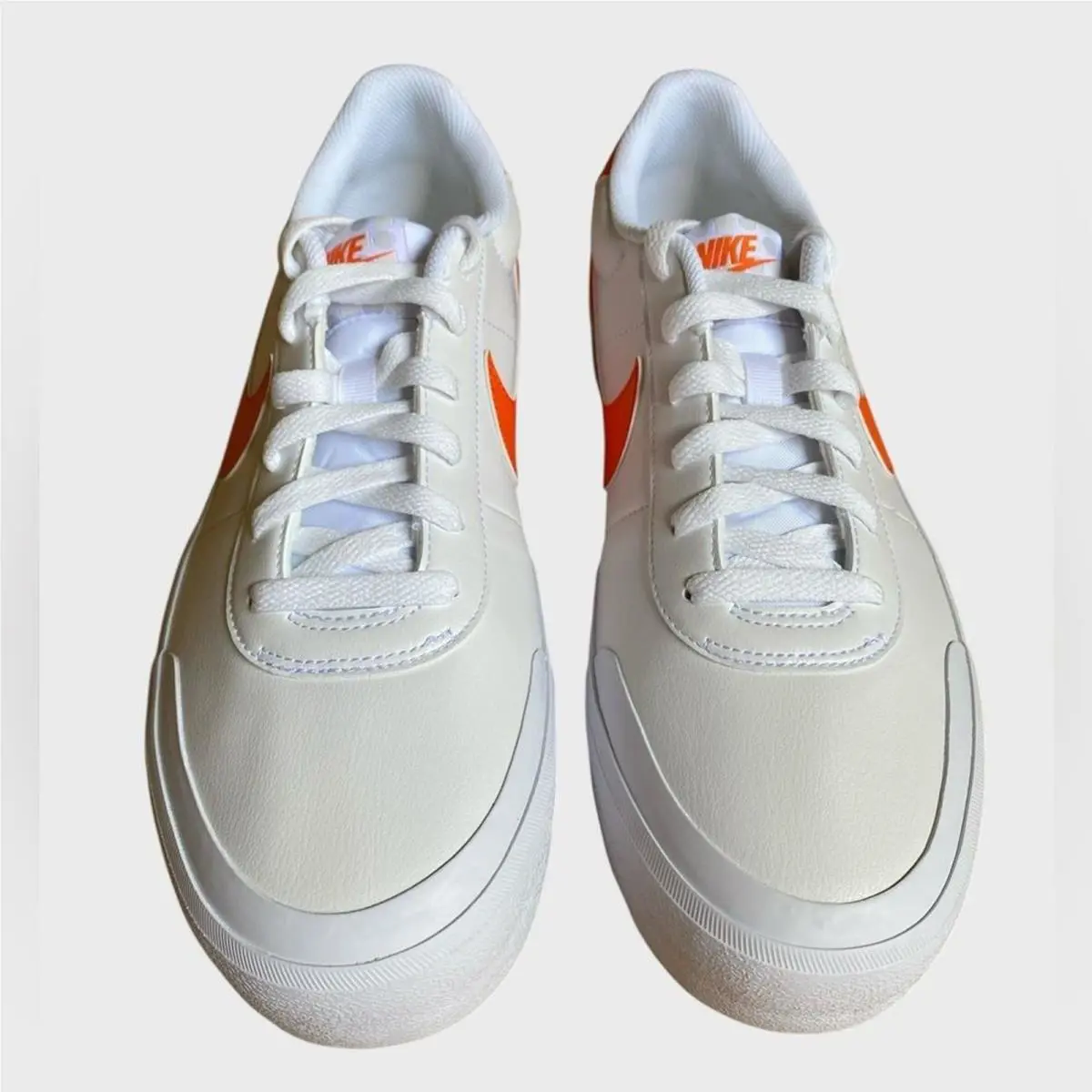 Nike shoes - Nike Court Shot - Court Shot - White, orange 2