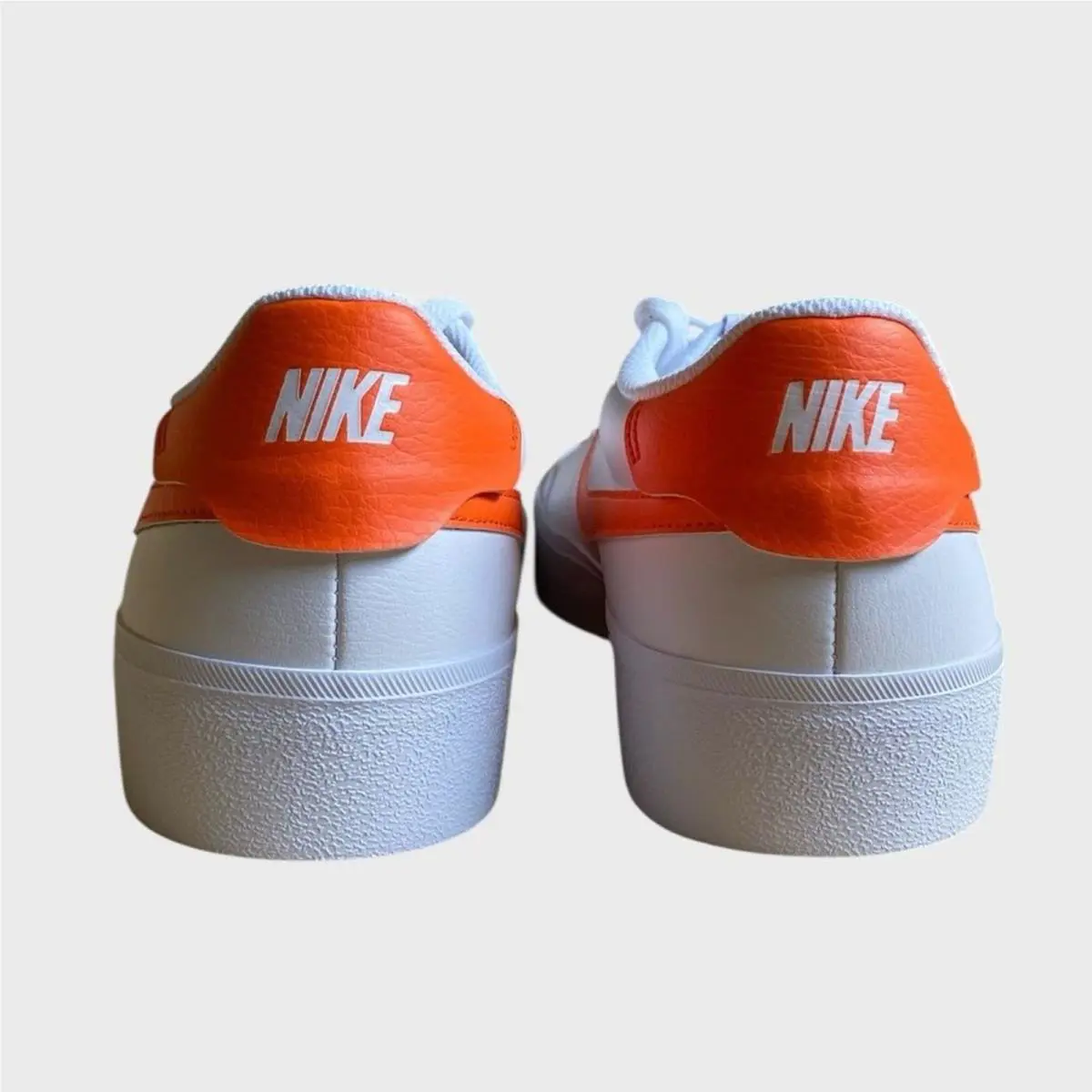 Nike shoes - Nike Court Shot - Court Shot - White, orange 7