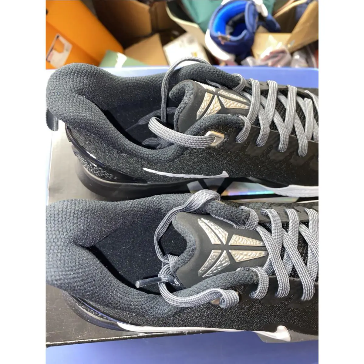 Nike shoes - Nike Mamba Focus - Mamba Focus - Black, Manufacturer: Black/Dark Grey-White-Black 3