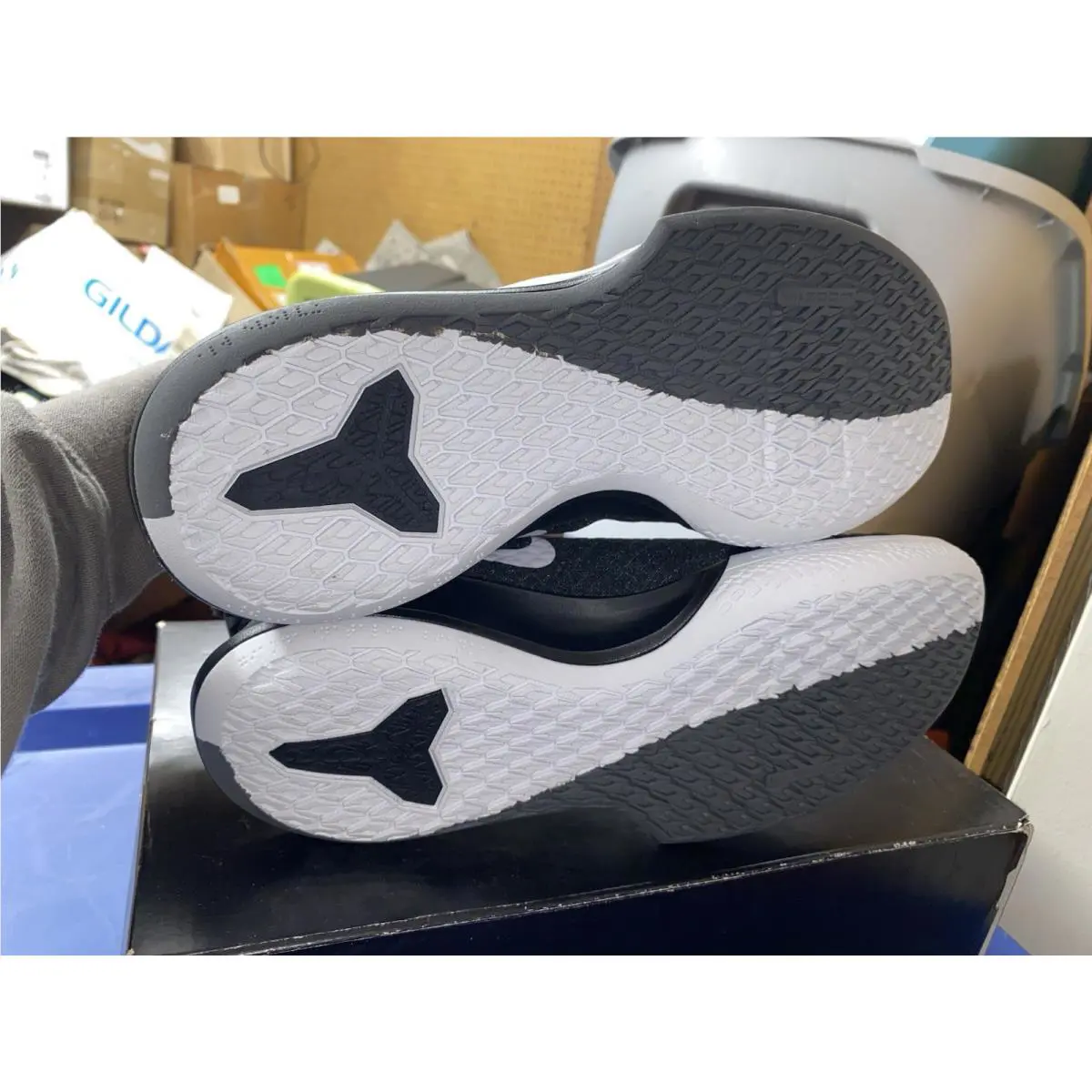 Nike shoes - Nike Mamba Focus - Mamba Focus - Black, Manufacturer: Black/Dark Grey-White-Black 4