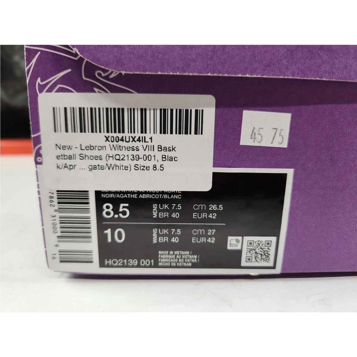 Nike shoes - Nike LeBron Witness - LeBron Witness - HQ2139-001 - Black 6