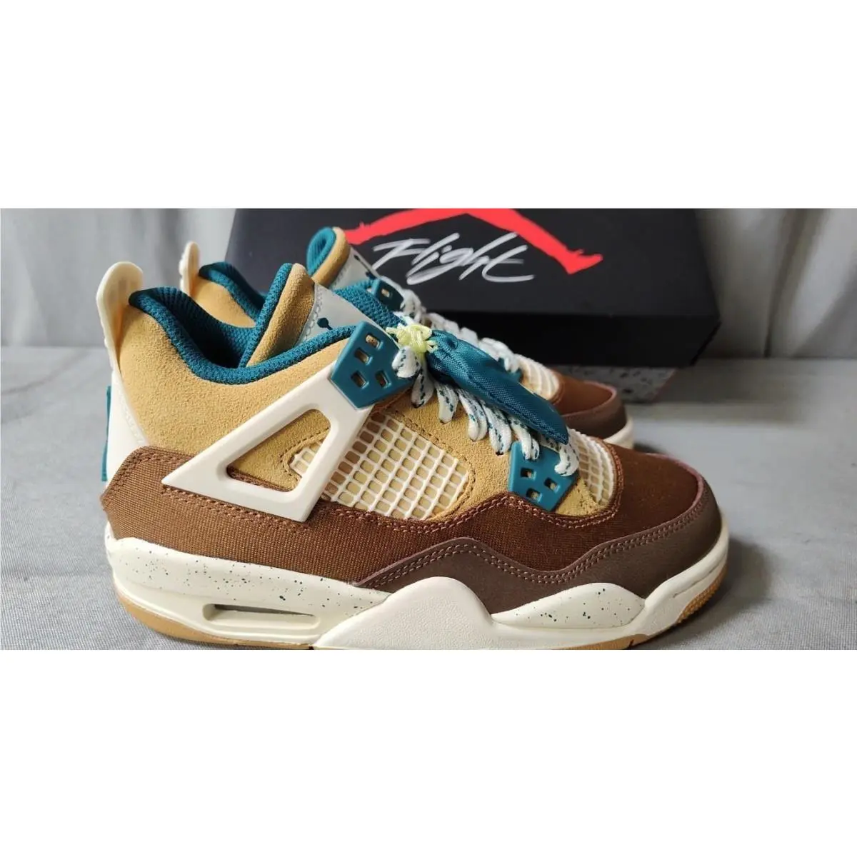 Nike shoes - Air Jordan 4 - Air - FB2214-200 - Brown 0