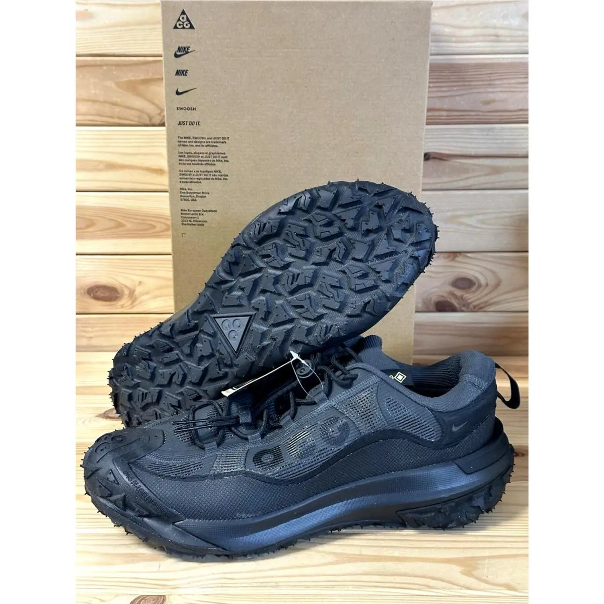 Nike shoes - Nike ACG Mountain Fly 2 - HF6245-001 - Grey/Black/Anthracite/Black (UPC: 00197596004809) 5