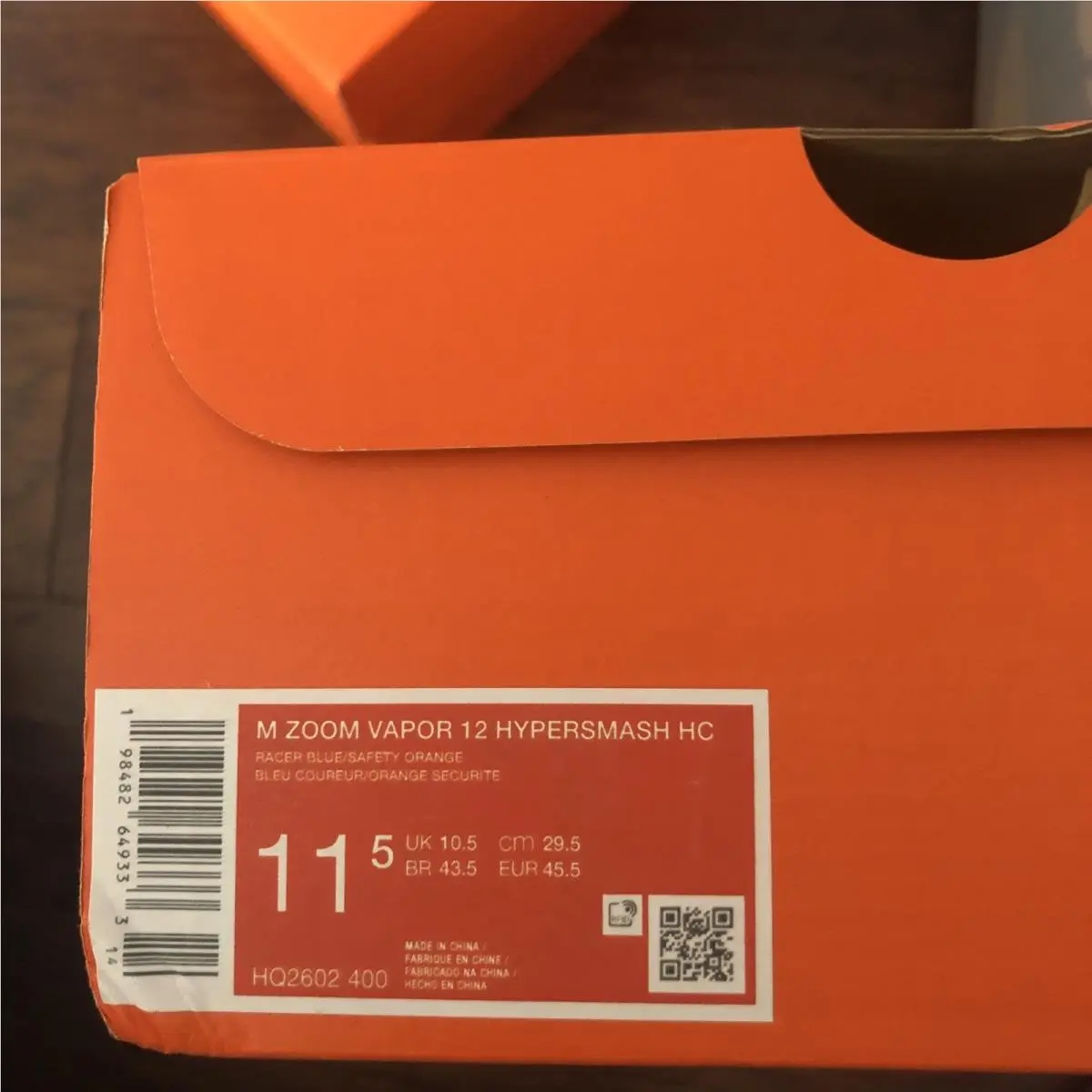 Nike shoes - Nike NikeCourt Vapor 12 - Court Vapor - HQ2602-400 - Blue (UPC: 198482649333) 1