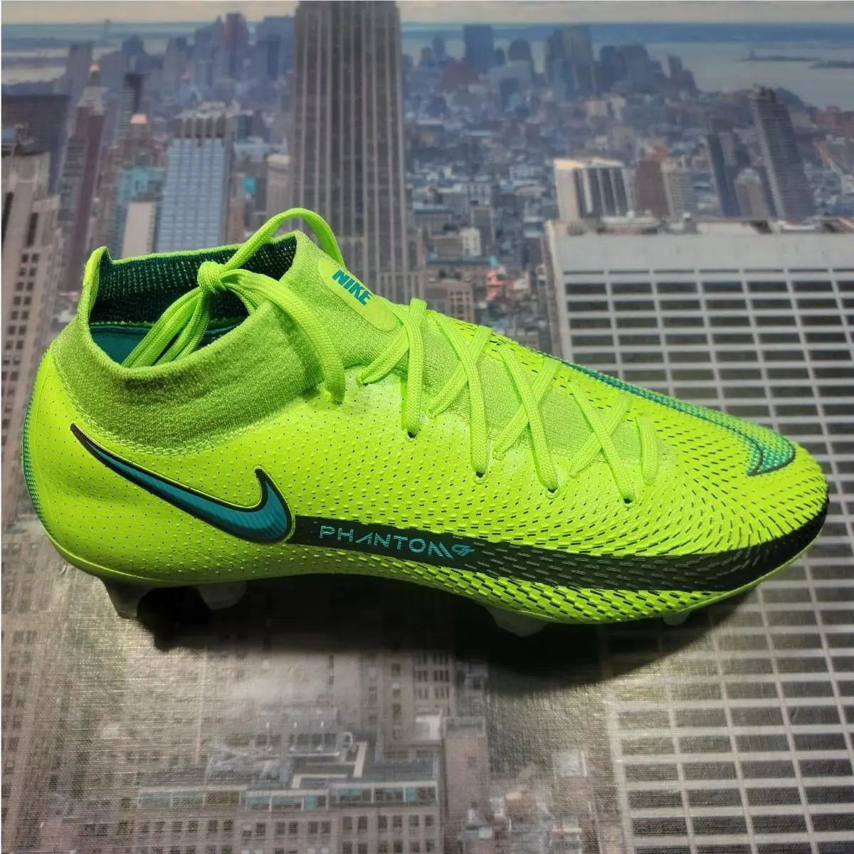 Nike shoes - Nike Phantom GT Elite DF FG - CW6589-304 - Lime Glow 4