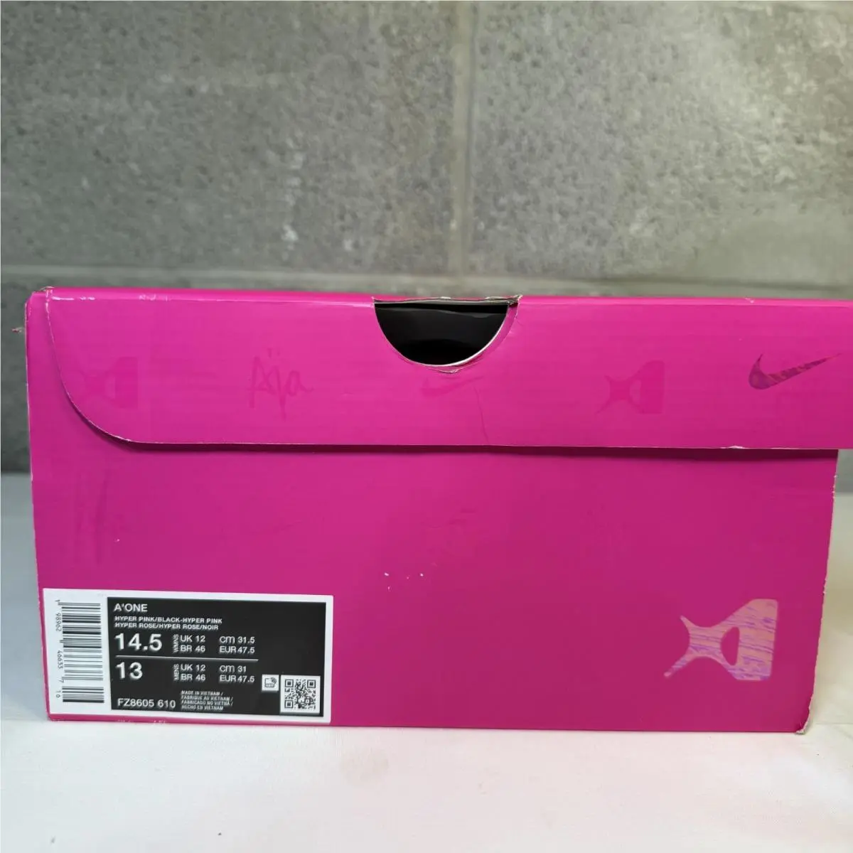 Nike shoes - Nike A`One - FZ8605-610 - Pink, Manufacturer: Sequoia/Volt/Cargo Khaki/Iron Green 3