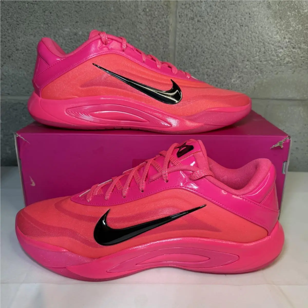 Nike A`one Color Hyper Pink FZ8605-610 Men`s Size 13 Women`s Size 14.5