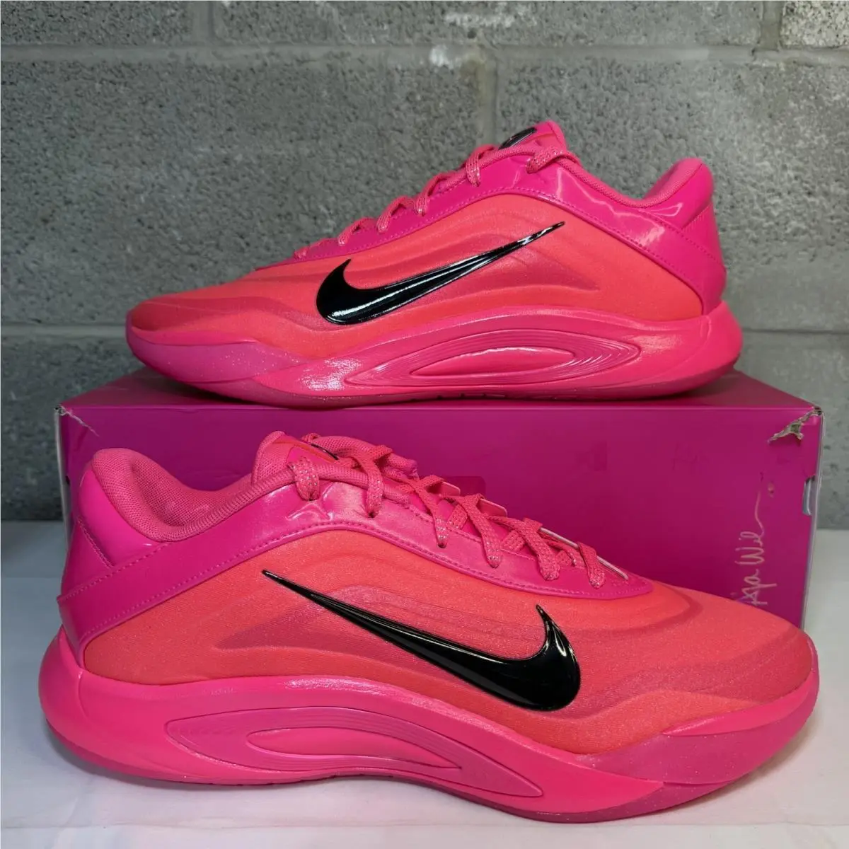Nike shoes - Nike A`One - FZ8605-610 - Pink, Manufacturer: Sequoia/Volt/Cargo Khaki/Iron Green 0