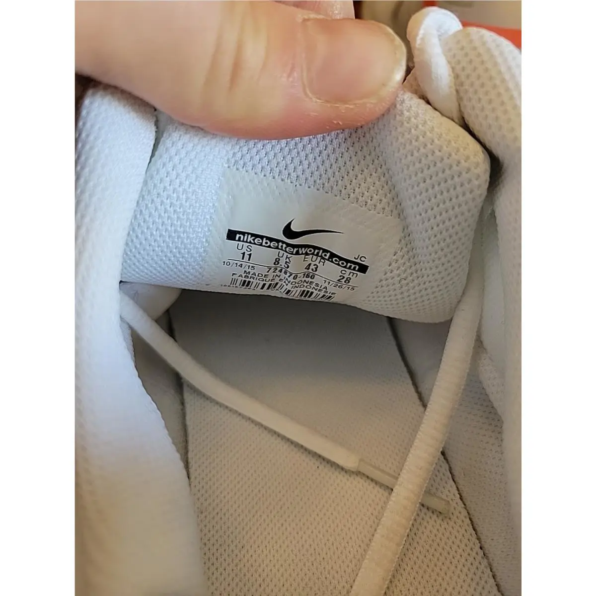 Nike shoes - Air Vapor Ace - Air Vapor Ace - 724870-160 - White 4