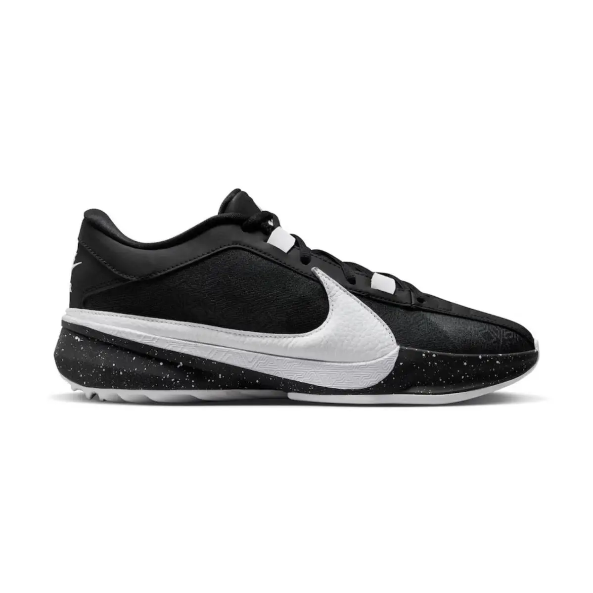 Nike Zoom Freak 5 Mens Size 8 Basketball Shoes Black/white/platinum DX4985-003