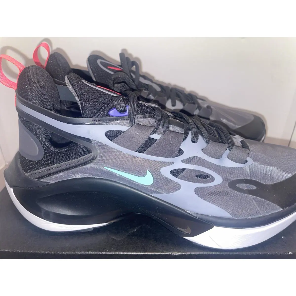 Nike shoes - Nike Signal D/MS/X - Signal - AT5303-005 - Black, Manufacturer: Black/Dark Grey/Off Noir 1