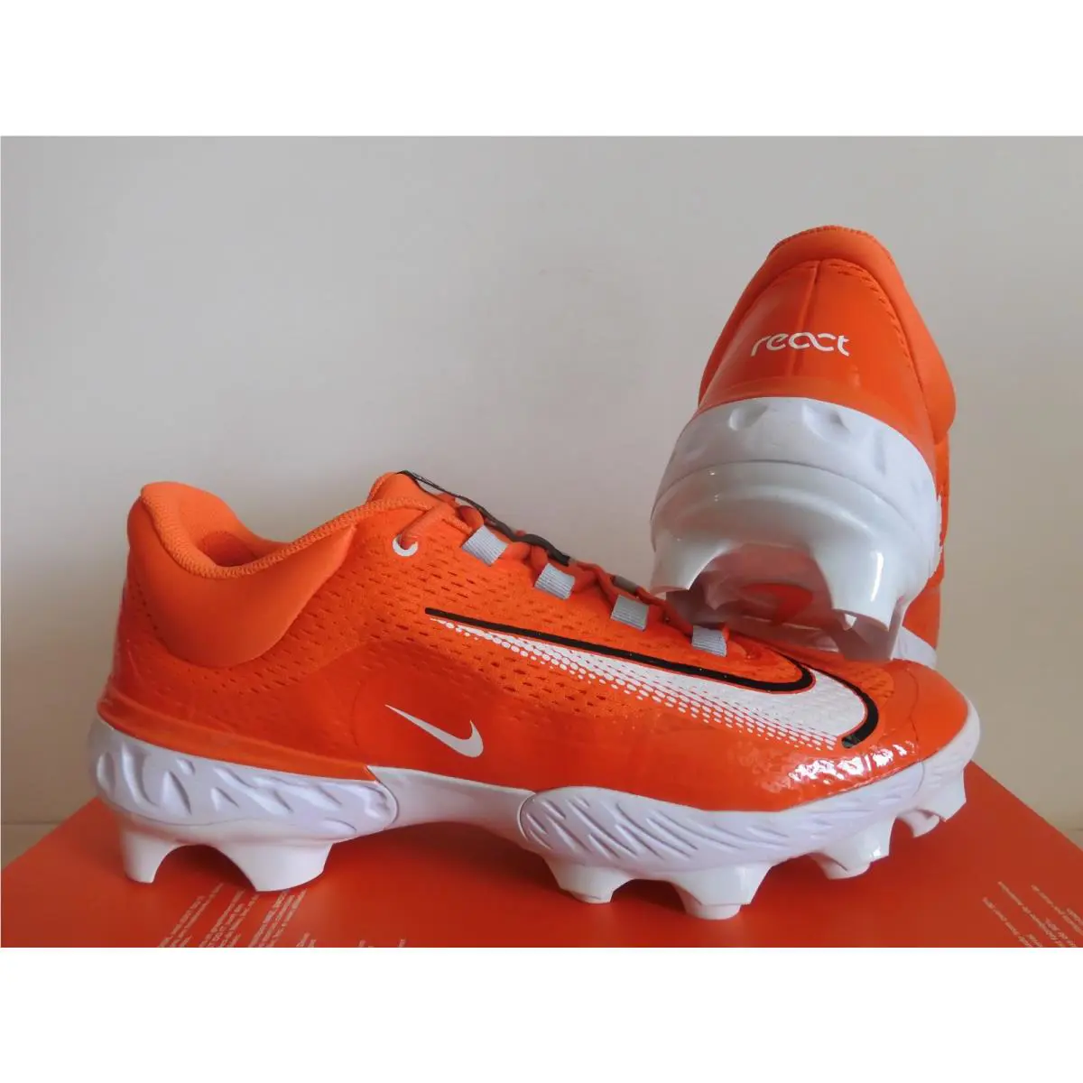 Nike shoes - Nike Alpha Huarache Elite 4 - DR6851-701 - Orange (UPC: 00196151821554) 1